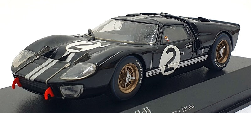 Minichamps 1/43 Scale 400 668402 - Ford GT40 MkII #2 1st 24h Le Mans 1966