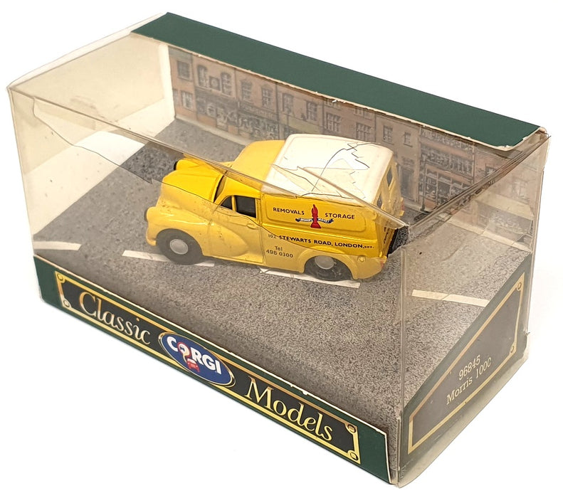 Corgi 1/43 Scale 96845 - Morris 1000 Van "Bishops Move" - Yellow/White