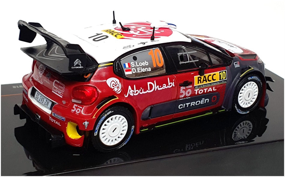 Ixo 1/43 Scale RAM687 - Citroen C3 #10 Winner RACC Catalunya 2018