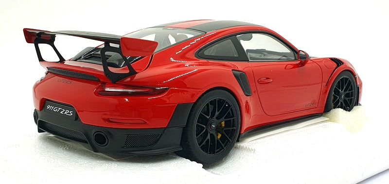 Autoart 1/18 Scale Diecast 78173 Porsche 911 (991.2) GT2 RS Weissach Guards Red