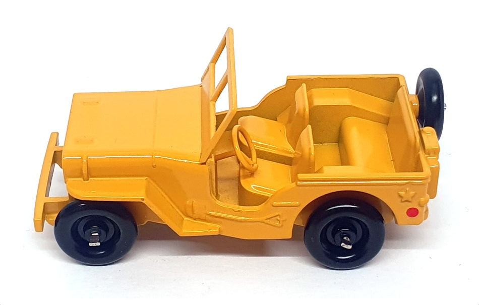 Atlas Editions Dinky Toys 24M - Jeep Civil Version - Yellow