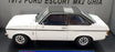 Sun Star 1/18 scale Diecast 4621 - 1975 Ford Escort Ghia MK2 - Diamond White