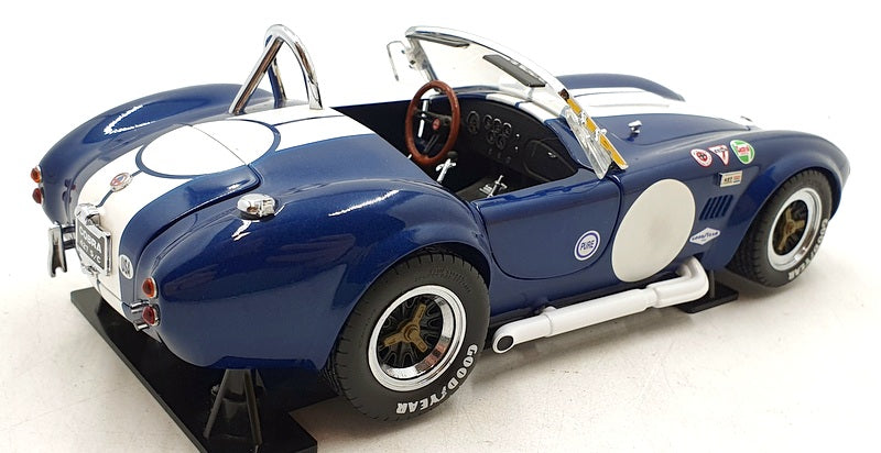 Kyosho 1/18 Scale Diecast DC30723D - Shelby Cobra 427 - Blue/White Stripes