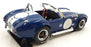 Kyosho 1/18 Scale Diecast DC30723D - Shelby Cobra 427 - Blue/White Stripes