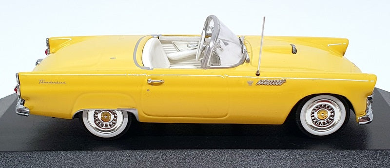 Minichamps 1/43 Scale 400 082032 - 1955 Ford Thubderbird - Yellow