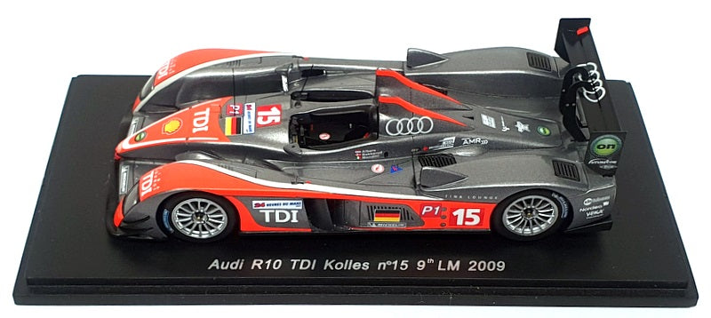 Spark 1/43 Scale Resin S0691 - Audi R10 TDI Kolles #15 9th Le Mans 2009