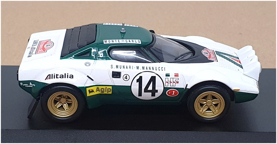 Altaya 1/43 Scale 19624G - Lancia Stratos #14 Winner Monte Carlo 1975