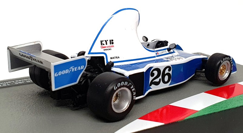 Altaya 1/43 Scale 91024Q - F1 Ligier JS5 1976 #26 J. Laffite - Blue/White