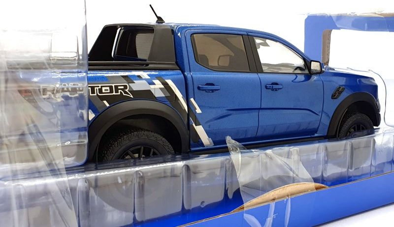 Model Car Group 1/18 Scale - MCG18455 - 2022 Ford Raptor  - Met. Blue