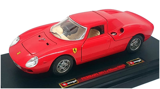 Burago 1/24 Scale Diecast 0506 - 1965 Ferrari 250 Le Mans - Red