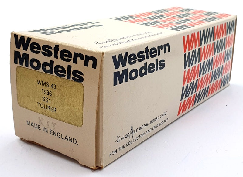 Western Models 1/43 Scale Unbuilt Kit WMS 43 - 1936 Jaguar SS1 Tourer