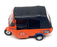 Hachette 1/43 Scale 24723 - Bajaj Taxi Jakarta 1990 - Orange/Black