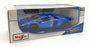 Maisto 1/18 Scale Diecast 46629 - Lamborghini Aventador Coupe - Blue