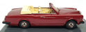 SMTS 1/43 Scale No.2 - Rolls Royce Corniche Convertible RHD - Met Dk Red