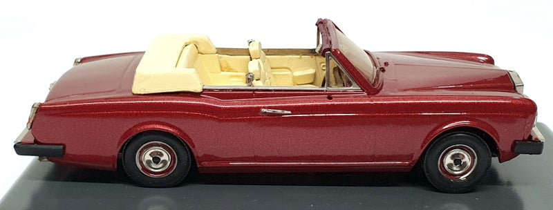 SMTS 1/43 Scale No.2 - Rolls Royce Corniche Convertible RHD - Met Dk Red