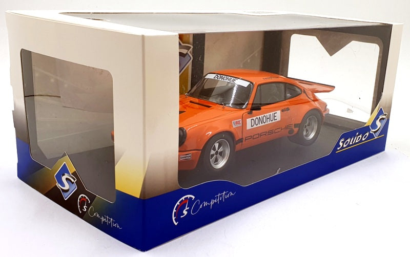 Solido 1/18 Scale Diecast S1810701 - Porsche 911 RS 3.0 Iroc Daytona 1974 Donohue #1