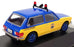 PremiumX 1/43 Scale PRD237 - Volkswagen Brasilia Police 1975 - Blue/Yellow