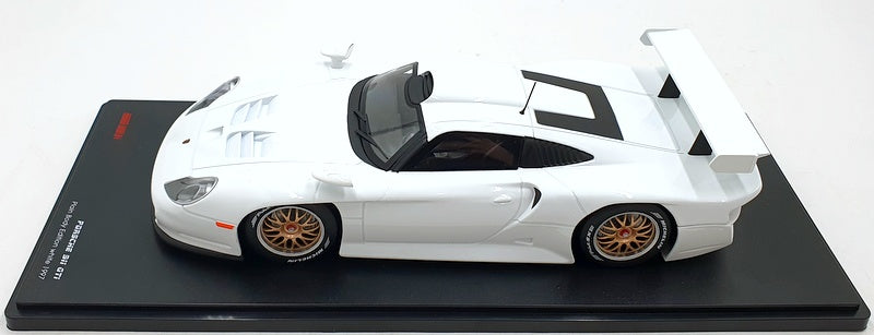 Werk83 1/18 Scale Diecast W18012003 - Porsche 911 GT1 Plain Body - White