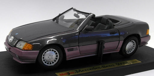 Maisto 1/18 Scale Diecast - 31801 Mercedes Benz 500SL 1989 - Purple