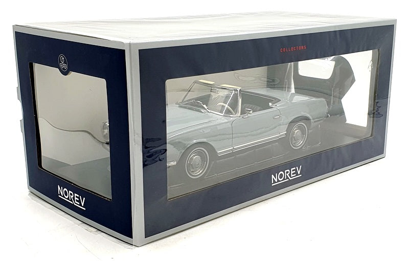 Norev 1/18 scale Diecast 183990 - 1963 Mercedes-Benz 230 SL - Grey