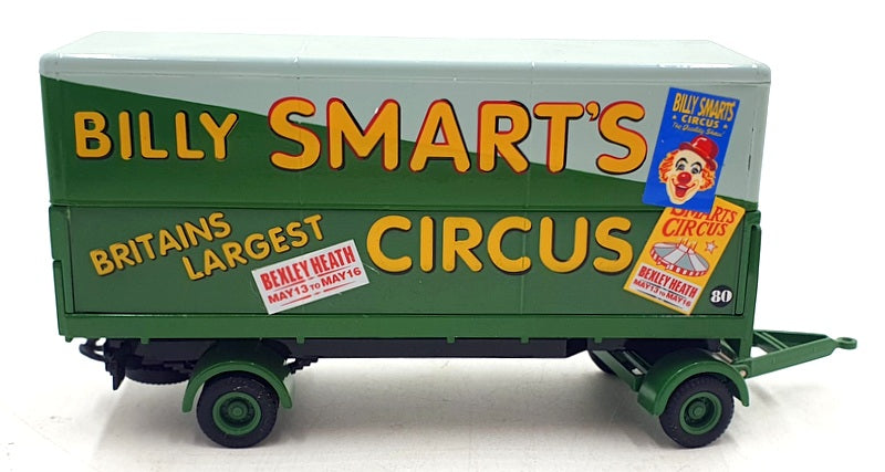 Corgi 1/50 Scale Diecast 97897B - Billy Smarts Circus Box trailer