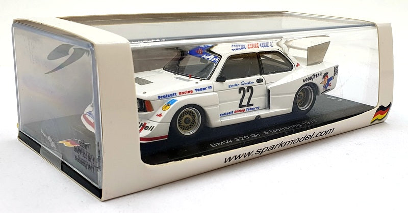 Spark Model 1/43 Scale SG397 BMW 320 #22 Gr.5 Norisring 1977