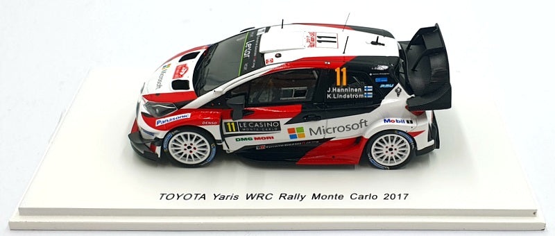 Spark Model 1/43 Scale Resin S5164 - Toyota Yaris WRC Rally Monte-Carlo 2017 #11