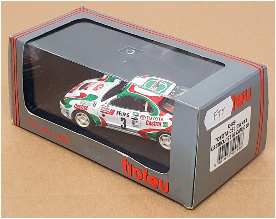 Trofeu 1/43 Scale 049 - Toyota Celica 4X4 Castrol #3 1st M. Carlo 1993