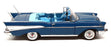 Danbury Mint 1/24 Scale 2070 - 1957 Chevrolet Bel Air - Blue