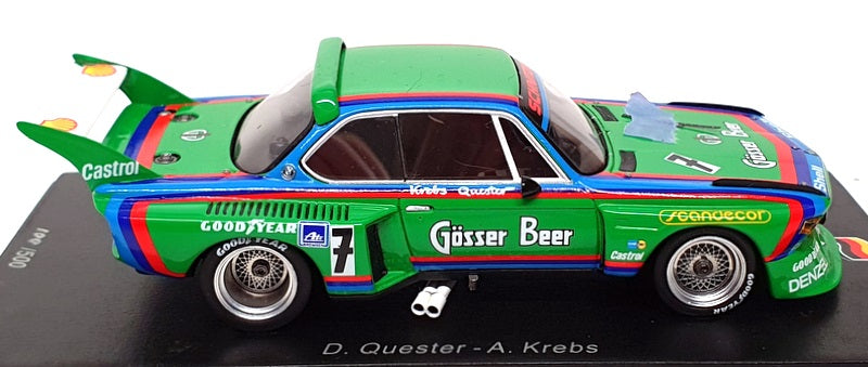 Spark 1/43 Scale SG002 - BMW SCL #7 Winner 1000Km Nurburgring 1976 - Green