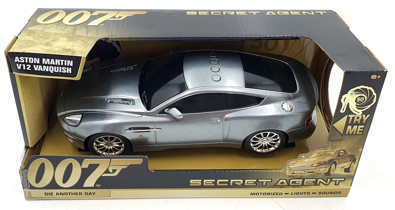 Toy State 23cm Long Motorized 62022 - Aston Martin V12 Vanquish 007 Bond