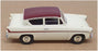 Vanguards 1/43 Scale VA1002 - Ford Anglia - White/Maroon