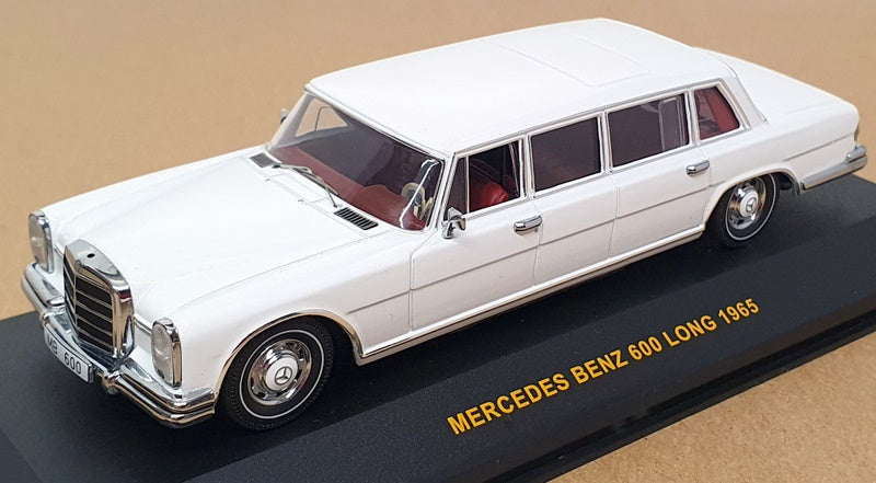 Ixo 1/43 Scale Diecast CLC118 - 1965 Mercedes Benz 600 Long - White