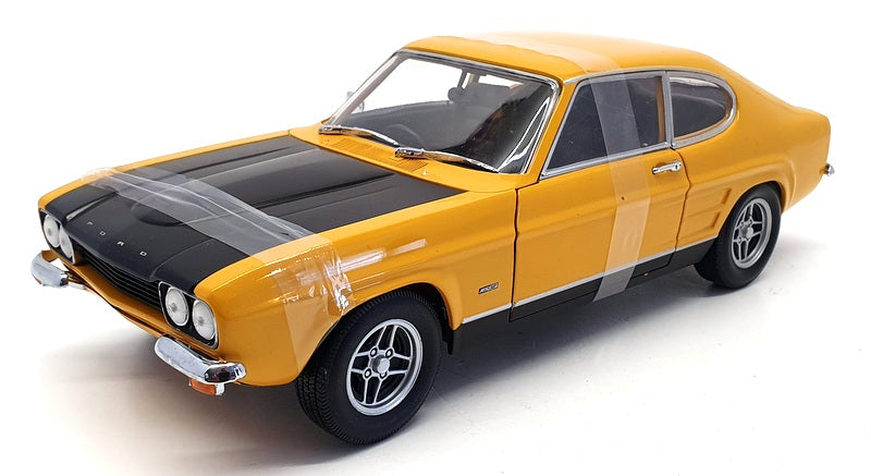 Minichamps 1/18 Scale Diecast 150 089070 - '70 Ford Capri RS 2600 - Yellow/Black