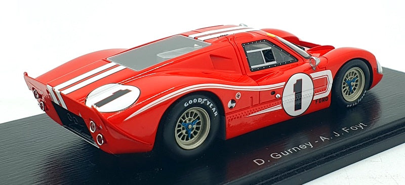 Spark 1/43 Scale 43LM67 - Ford MK IV 1967 Winner 24H Le Mans #1 Gurney/Foyt