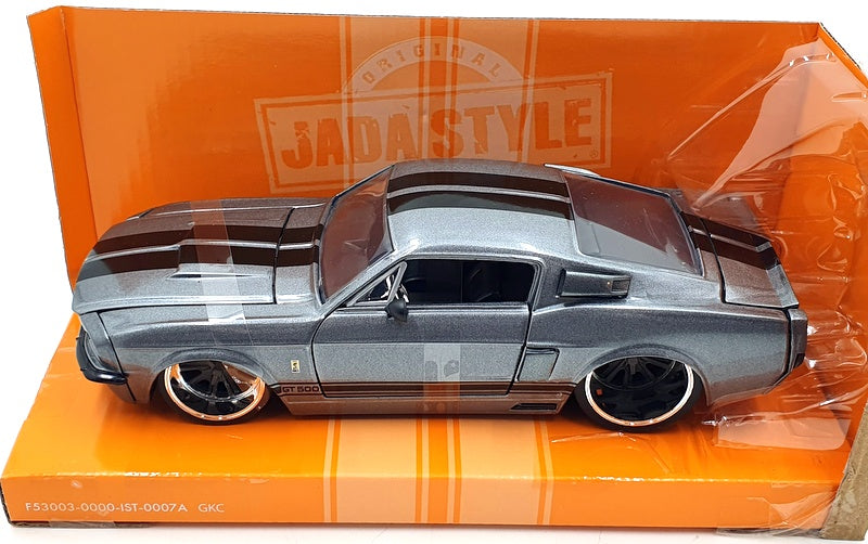 Jada Bigtime Muscle 1/24 Scale Diecast 31452 1967 Shelby GT-500 - Grey