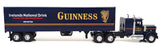 Corgi 1/50 Scale 55801 - Kenworth T925 & Semi Box Trailer (Guinness) Dk Blue