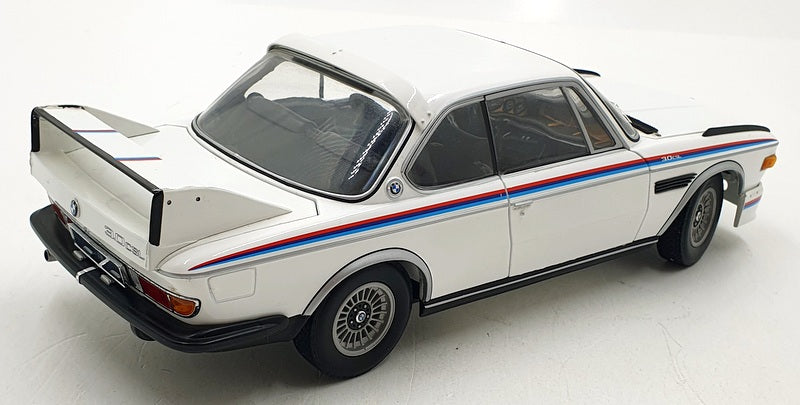 Minichamps 1/18 Scale 180 029021 - BMW 3.0 CSL With Spoiler Set 1973 White