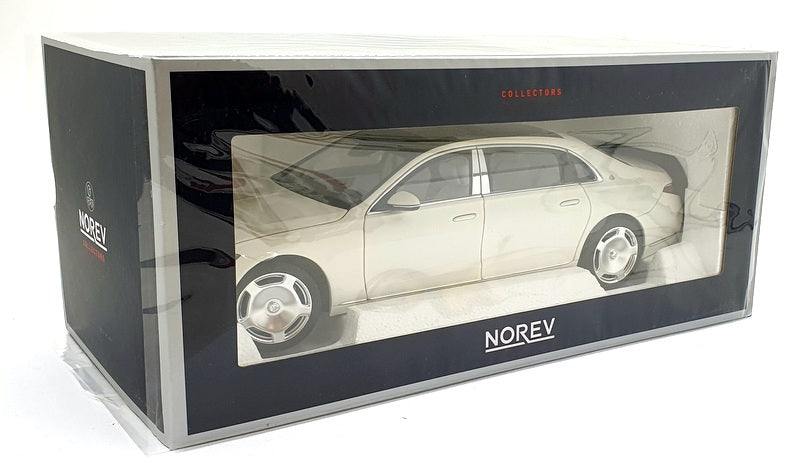 Norev 1/18 Scale Diecast 183918 - 2021 Mercedes-Maybach S-Class - Met. White