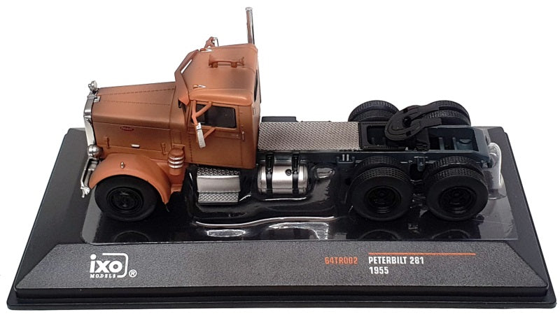 Ixo Models 1/64 Scale Diecast 64TR002 - 1955 Peterbilt 281 Truck - Brown