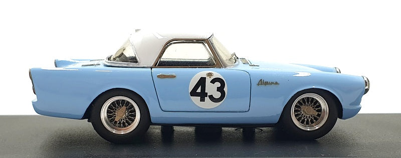 Pinko 1/43 Scale PI-235 - Sunbeam Alpine #43 Sebring 1962 - Blue