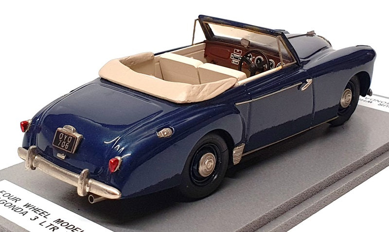 Four Wheel Models 1/43 Scale 101224A - Lagonda 3Ltr D/Head - Dk Blue