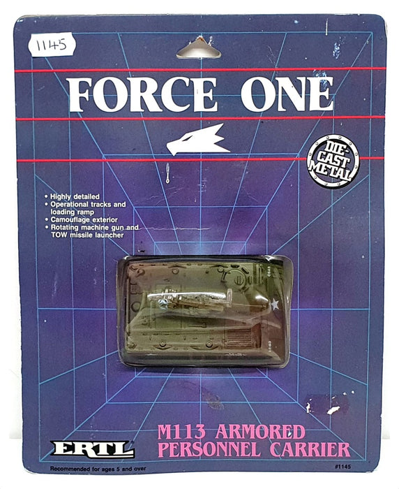 Ertl Force One Diecast 1145 - M113 Armoured Personnel Carrier - U.S. Army