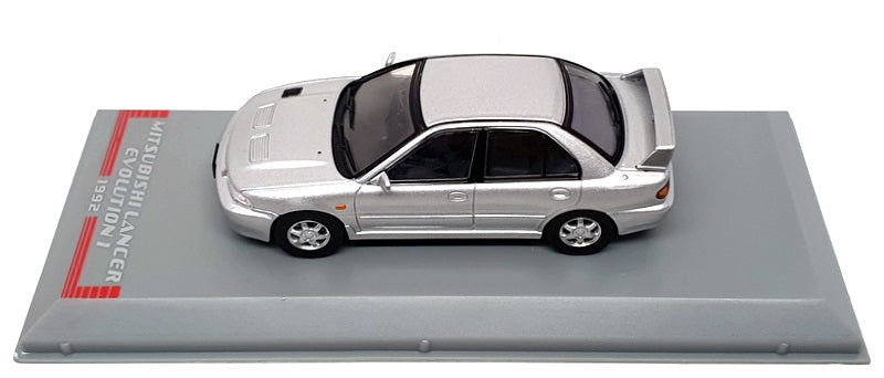 The Diecast Club 1/43 Scale DC02S - 1992 Mitsubishi Lancer Evo I - Silver