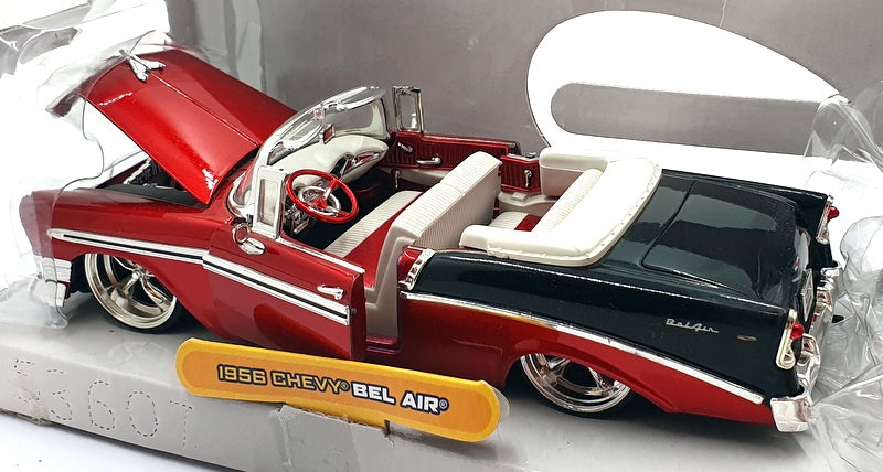 Jada 1/24 Scale Diecast 53017 - 1956 Chevrolet Bel Air - Red