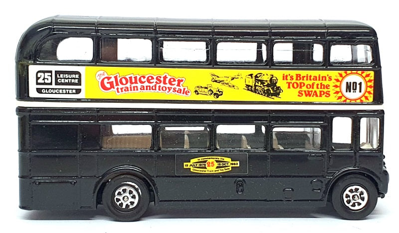 Corgi 12cm Long Diecast 469 (E) - Routemaster Double Deck Bus - Black