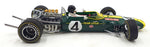 Quartzo 1/18 Scale Diecast 21125B - Lotus 49 #4 Jim Clark - Green