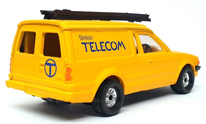 Corgi 11.5cm Long Diecast 503 - Ford Escort Van (British Telecom) Yellow