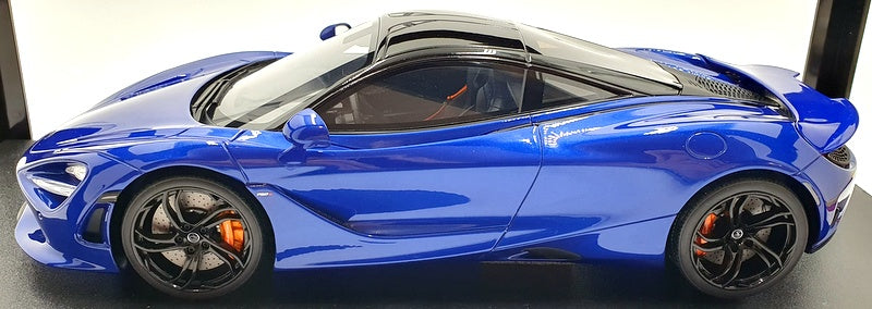 GT Spirit 1/18 Scale Resin GT458 - McLaren 750S Coupe Blue 2023