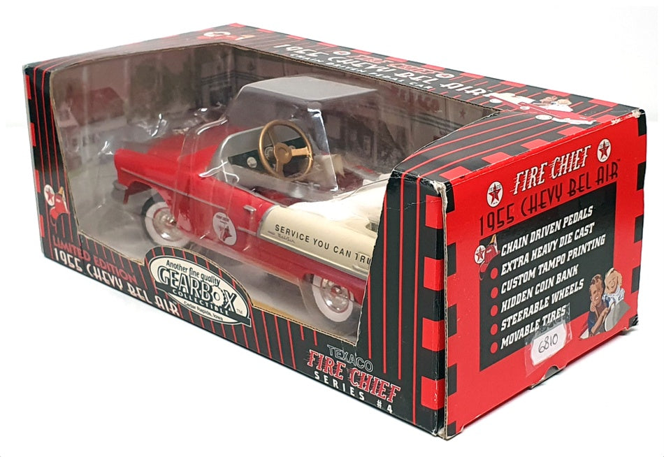 Gearbox 23cm Long 6810 - 1955 Chevy Bel Air Fire Chief Pedal Car - Red/White 